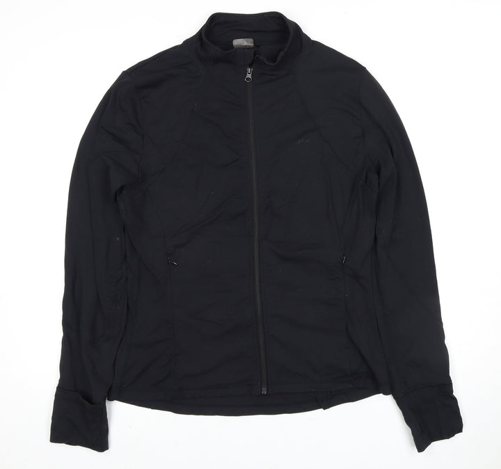 USA PRO Women's Black Full Zip Sweatshirt Size 16