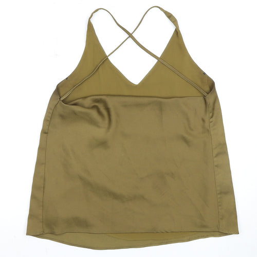 River Island Green Camisole Tank Top - Size 10