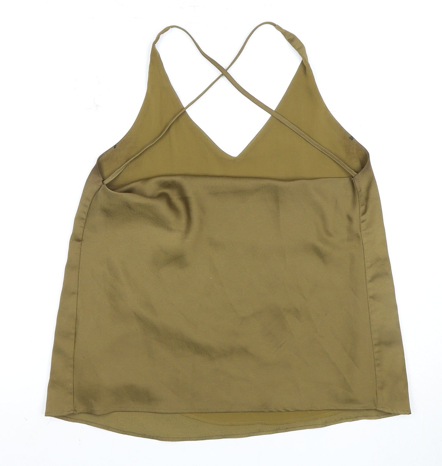River Island Green Camisole Tank Top - Size 10