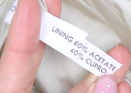 Paddy Campbell Women's Ivory Wool Long Overcoat, Size 12