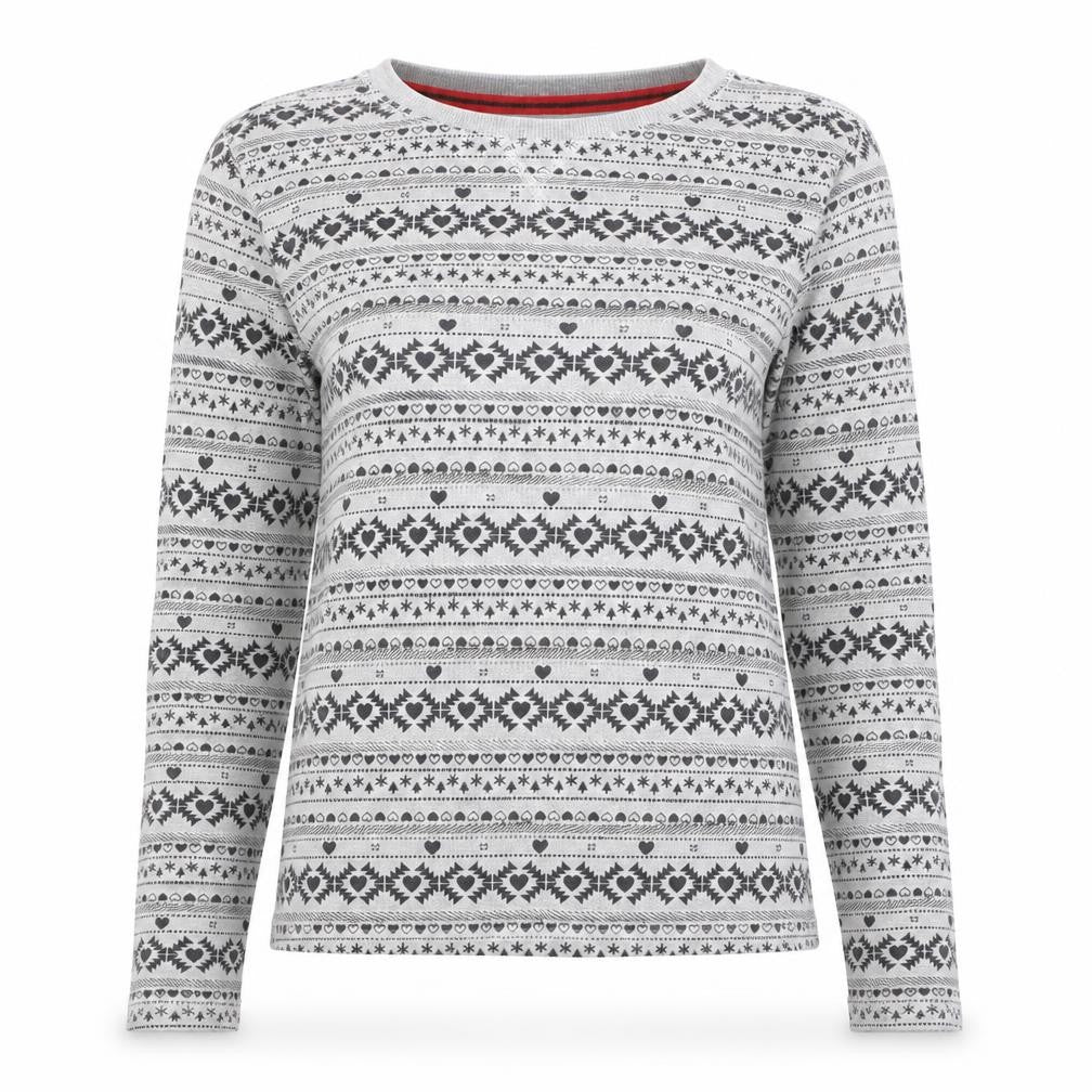 Tokyo Laundry Women’s Grey Geometric T-Shirt, Size S