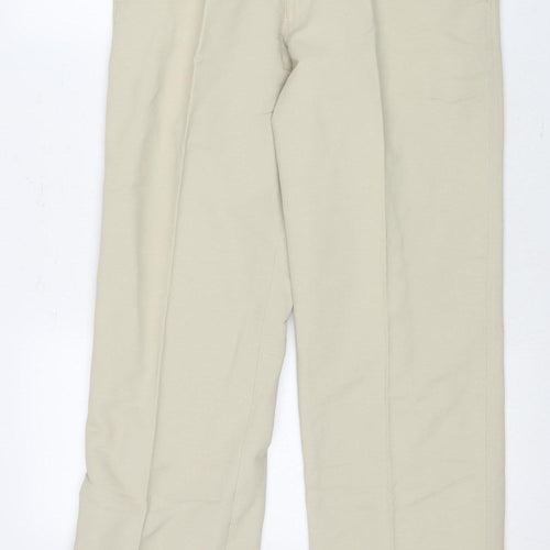 Altatensione Men's Beige Trousers Size 50