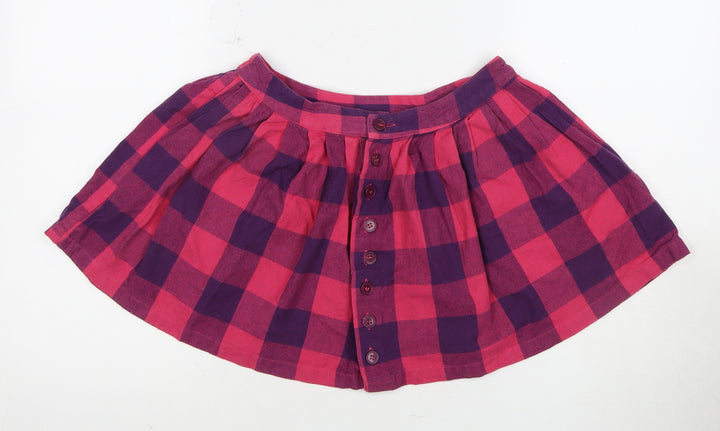 Topshop Women's Multicoloured Mini Check Skirt Size 10