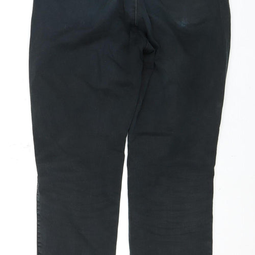 Men's Black Chino Trousers, Regular Fit 31W 30L