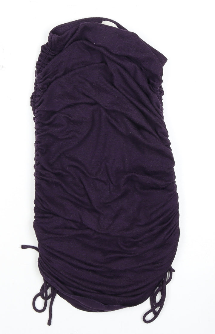 Free Women's Purple Skirt Size 2XS Stylish Stretch