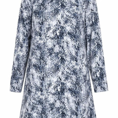 Marks and Spencer Blue Animal Print Dress, 14, Women