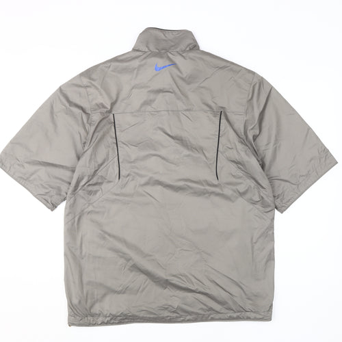 Nike Golf Men's Grey Pullover Top - M Casual Activewear