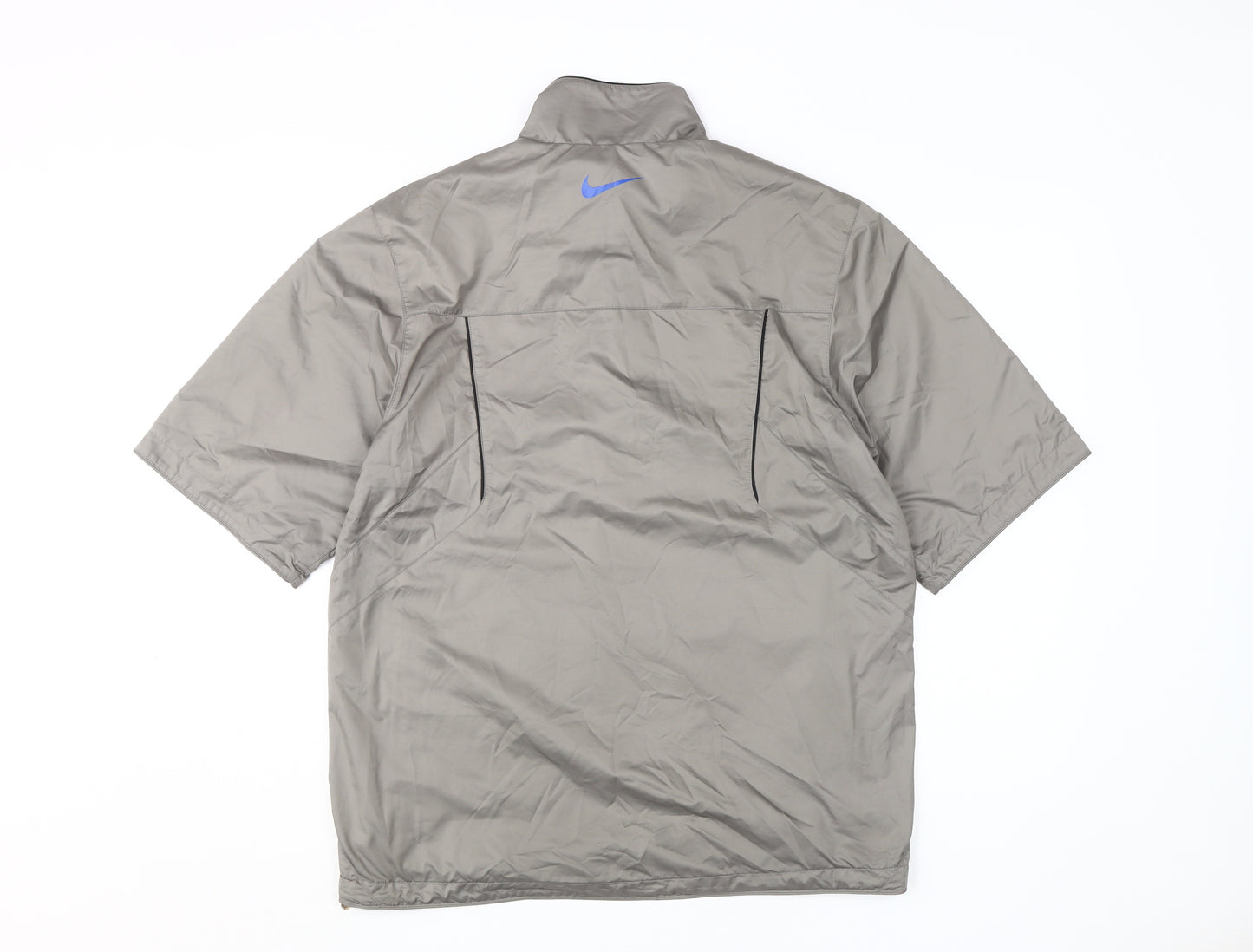 Nike Golf Men's Grey Pullover Top - M Casual Activewear