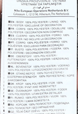 Nike Golf Men's Grey Pullover Top - M Casual Activewear