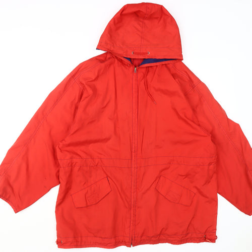 Originals Women's Red Plus Hooded Casual Jacket