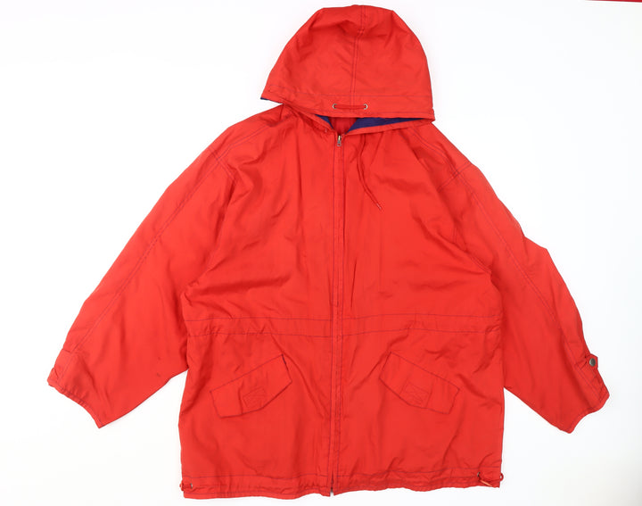 Originals Women's Red Plus Hooded Casual Jacket