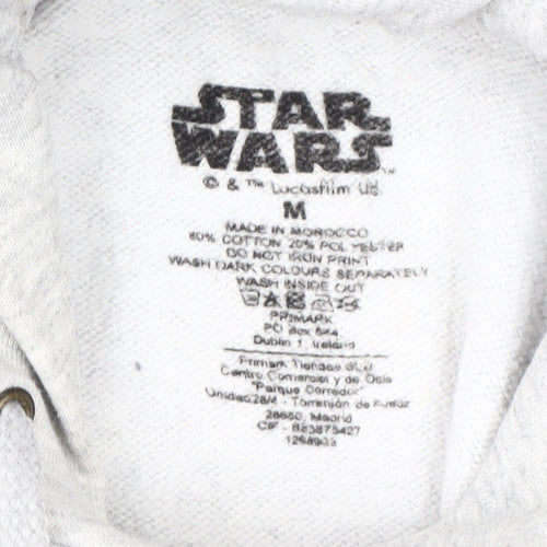 Primark Boys Grey Star Wars Hoodie M