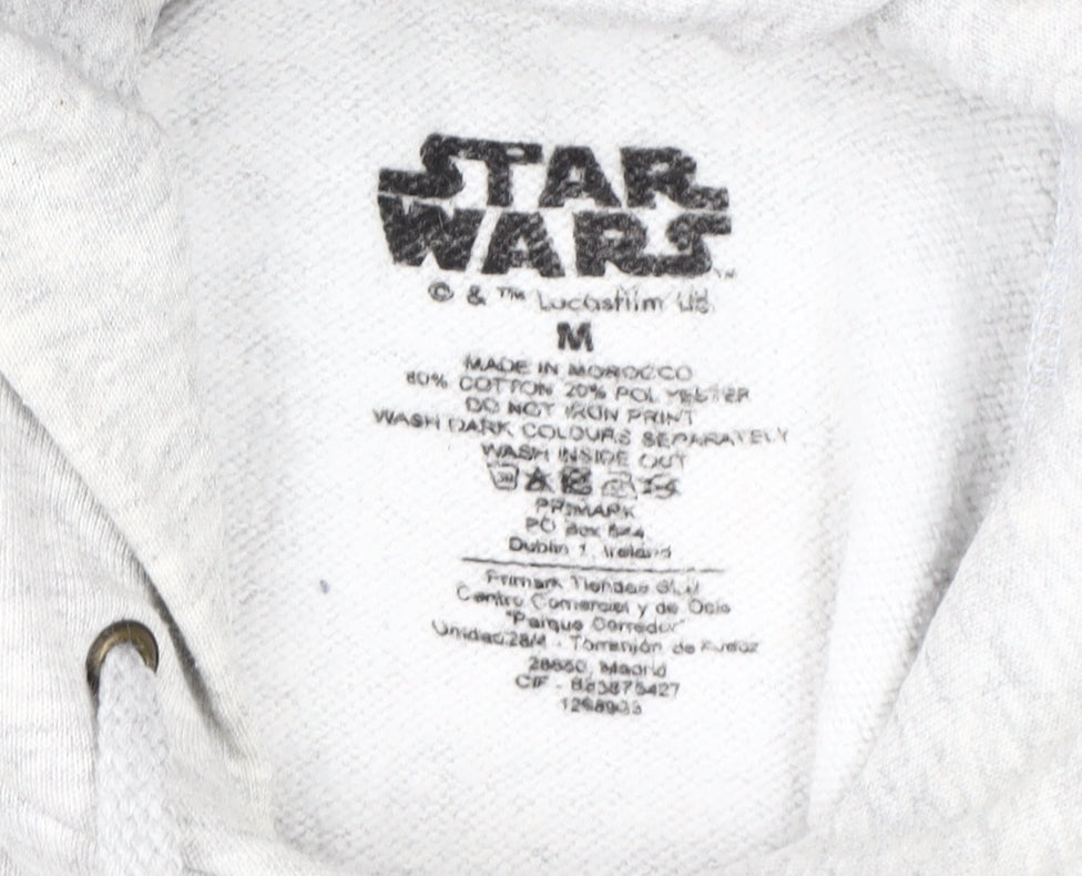 Primark Boys Grey Star Wars Hoodie M
