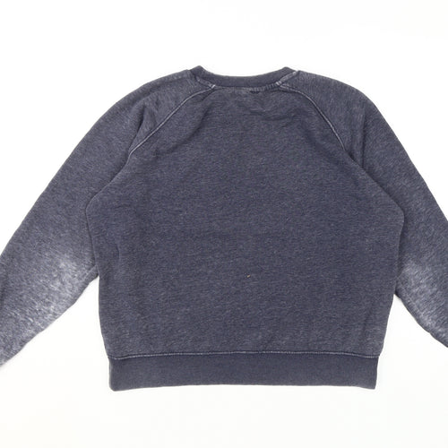 Next Unisex Adults Blue Pullover Sweatshirt Size 12