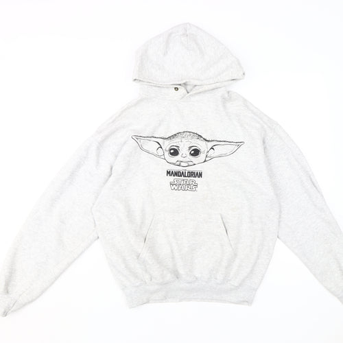 Primark Boys Grey Star Wars Pullover Hoodie M