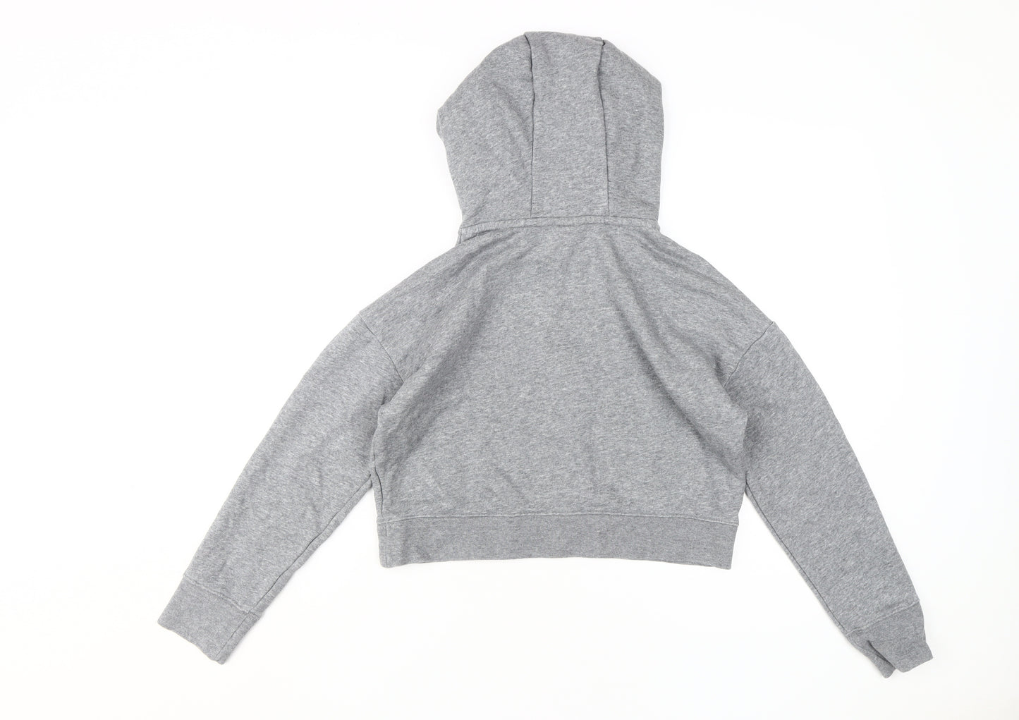 Nike Girls Grey XL Pullover Hoodie with Logo