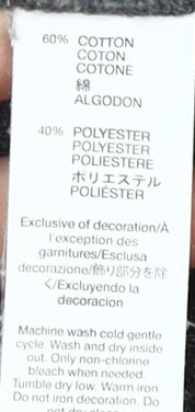 Gap Boys Grey Pullover Hoodie, Size 10-11 Years