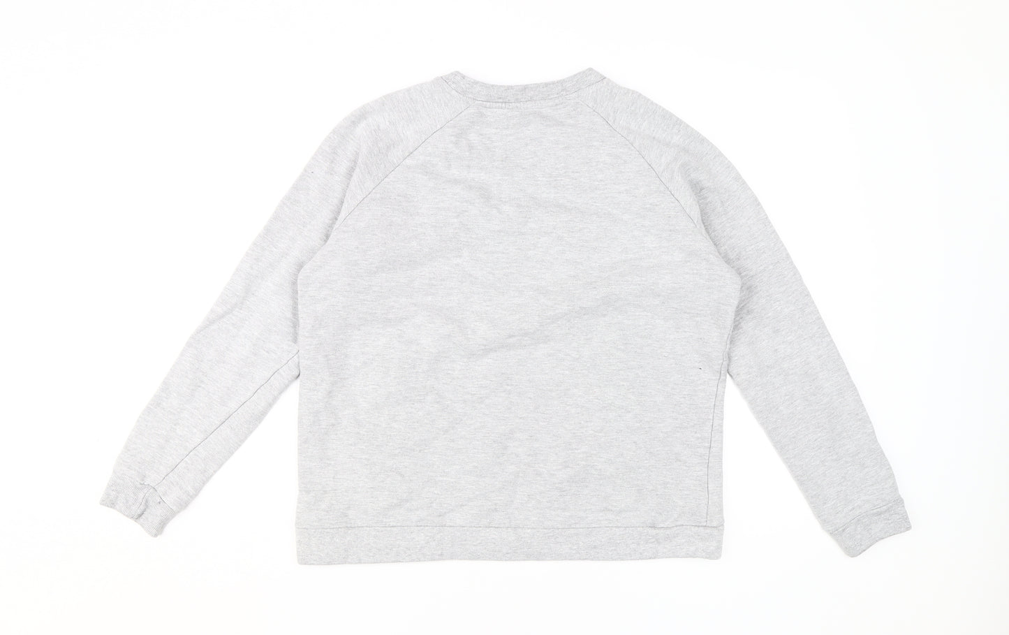 Dickins & Jones Women's Grey Floral Pullover Sweatshirt M