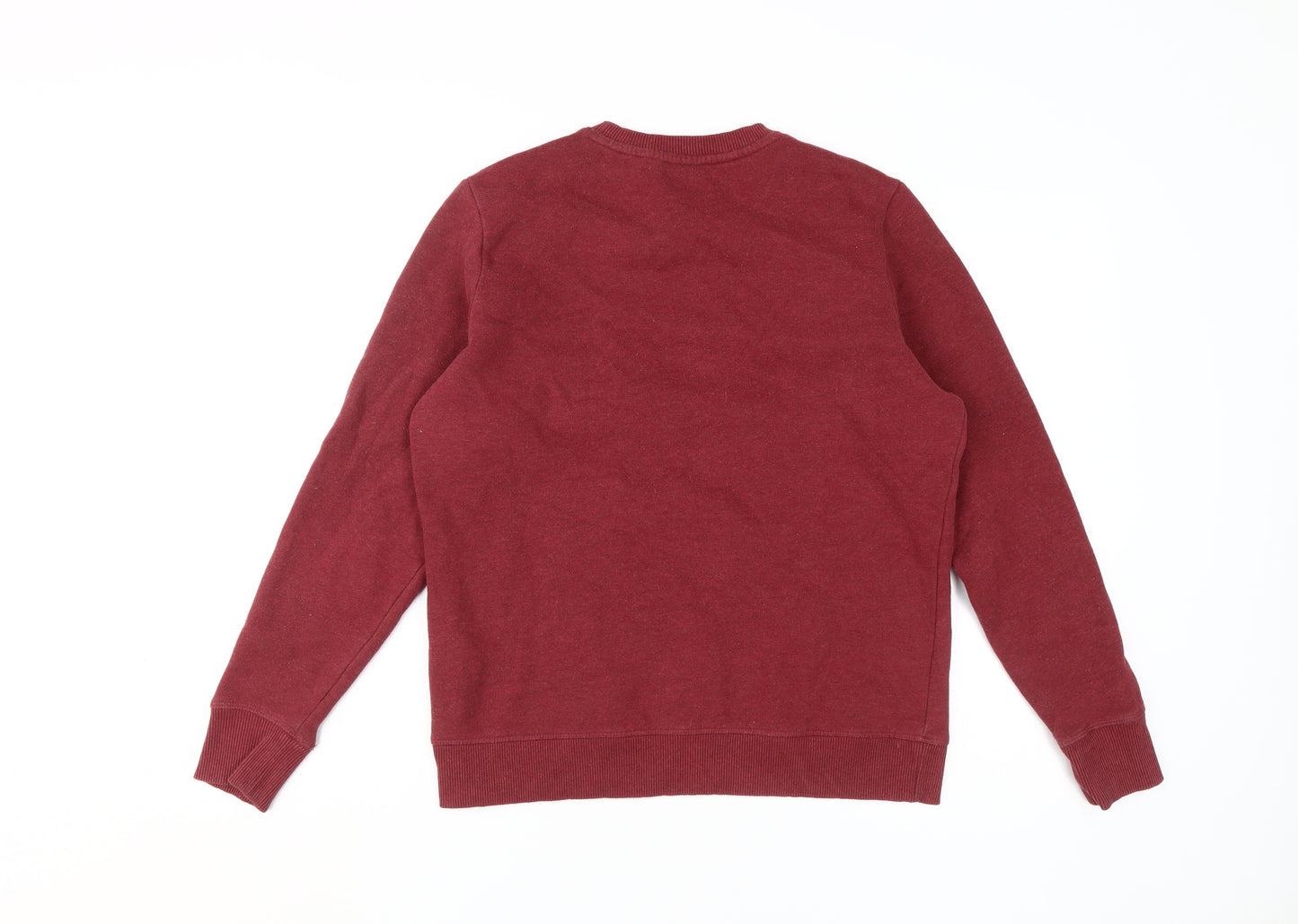 Superdry Women's Red Pullover Sweatshirt Size 8
