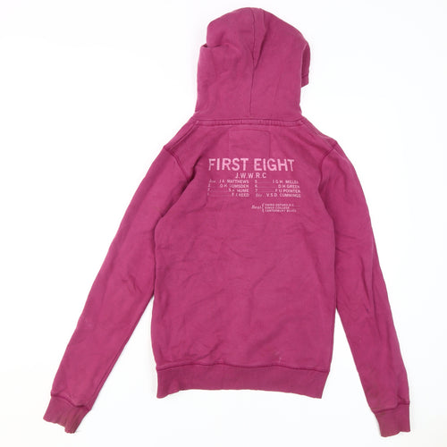 Jack Wills Women's Pink Pullover Hoodie Size 8