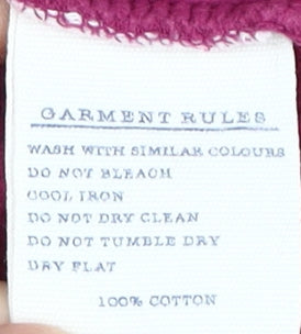 Jack Wills Women's Pink Pullover Hoodie Size 8