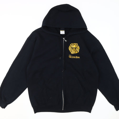 Disney Black Lion King Full Zip Hoodie L