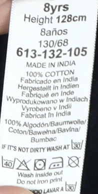 PlayStation Boys Black Pullover Hoodie, 8 Years, Fun Gaming Style