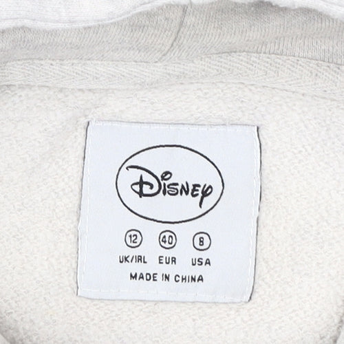 Disney Women's Beige Hoodie Size 12 Bambi Design