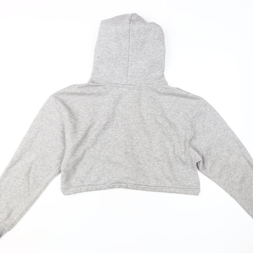 The Couture Club Women's Grey Pullover Hoodie M