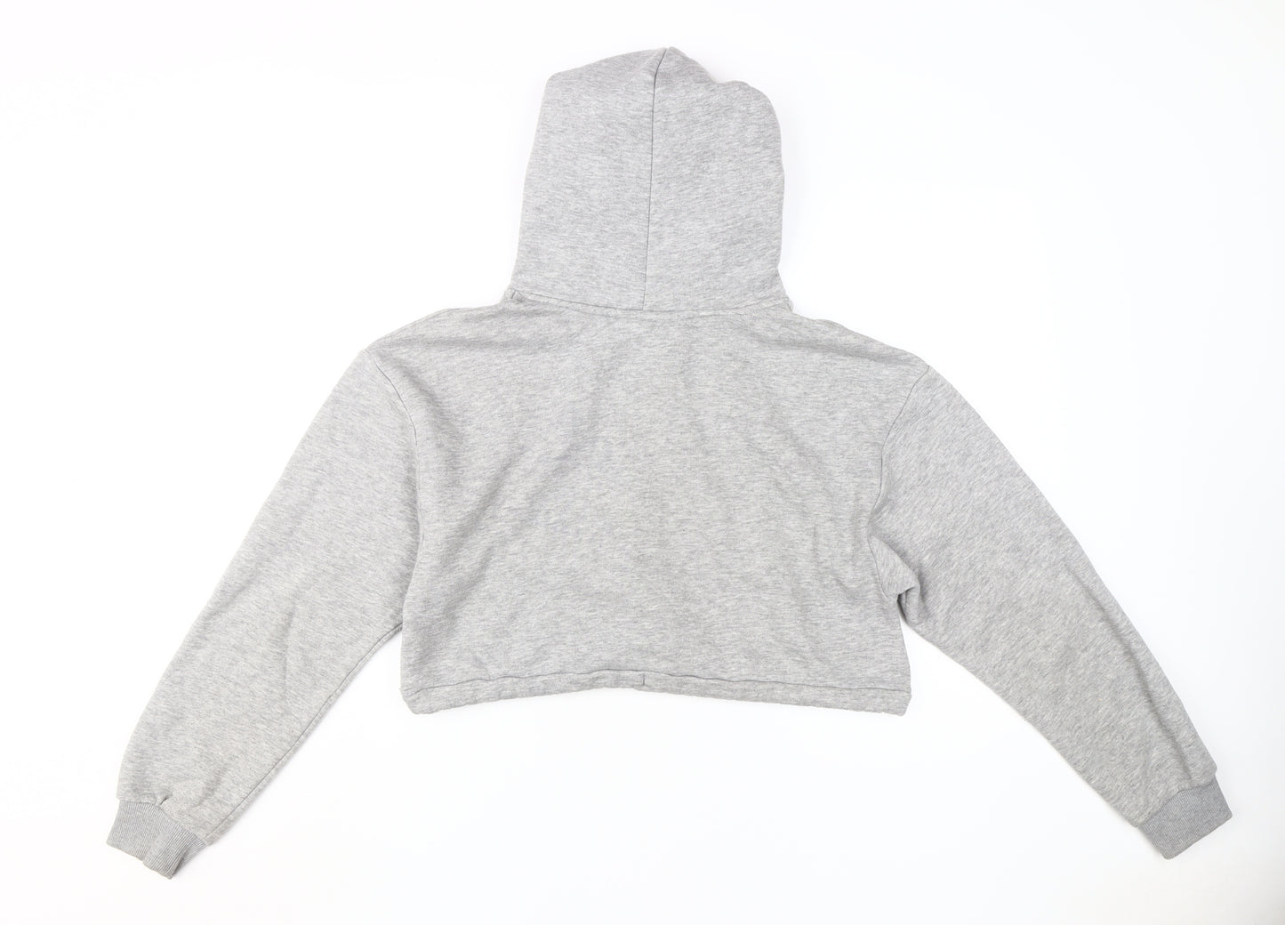 The Couture Club Women's Grey Pullover Hoodie M