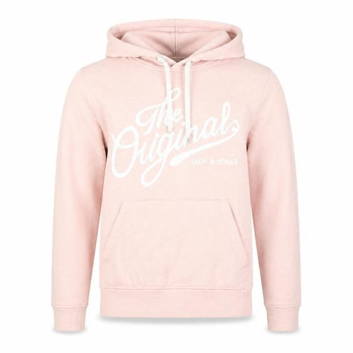 Jack & Jones Women's Pink Pullover Hoodie, Small