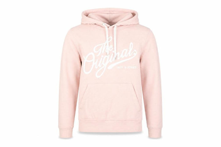 Jack & Jones Women's Pink Pullover Hoodie, Small