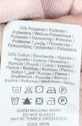 Jack & Jones Women's Pink Pullover Hoodie, Small