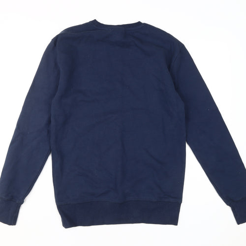 Ellesse Men's Blue Pullover Sweatshirt XS Sports Logo