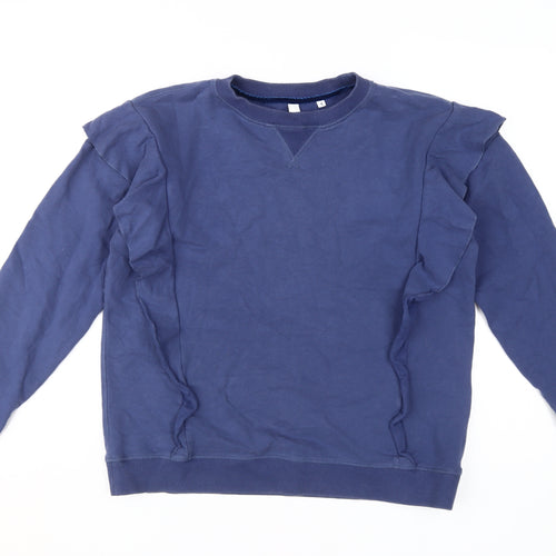 And/Or Women's Blue Pullover Sweatshirt Size 8