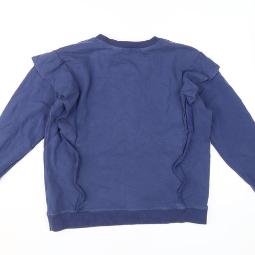And/Or Women's Blue Pullover Sweatshirt Size 8