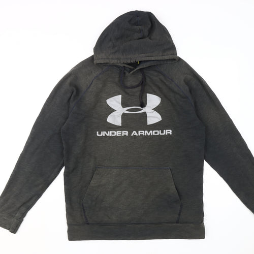 Under Armour Men's Black Pullover Hoodie, M
