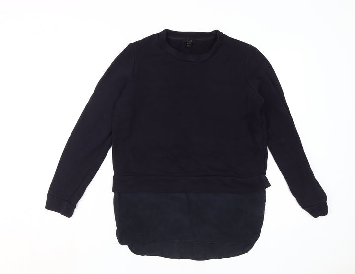 COS Women's Black Pullover Sweatshirt XS