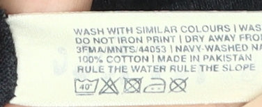 Fat Face Men's Blue XL Pullover Hoodie