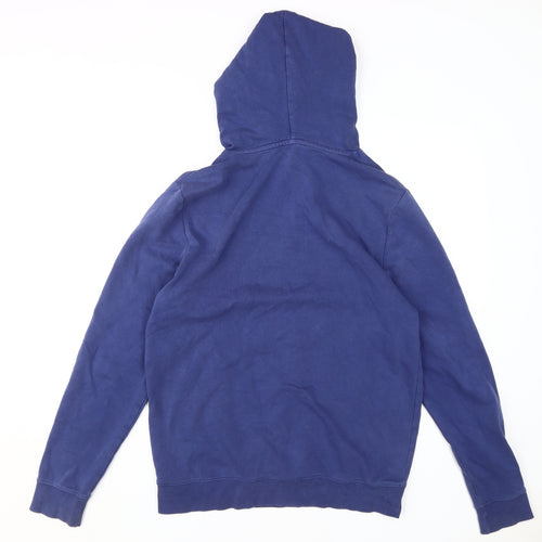 New Look Men's Blue Hoodie Medium Pullover