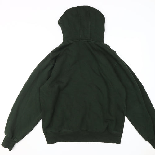 FILA Men's Green Pullover Hoodie XL - Stylish and Warm