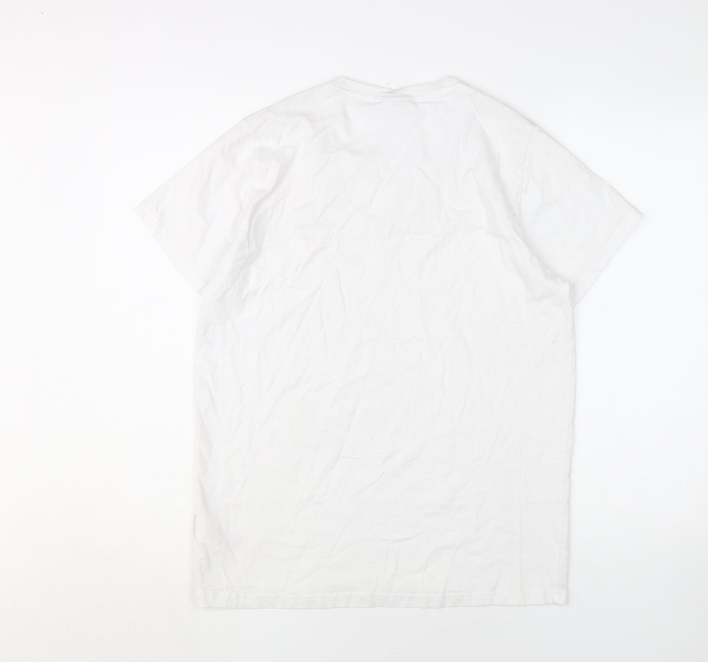 Pierre Cardin Men's L White V-Neck T-Shirt, Cotton