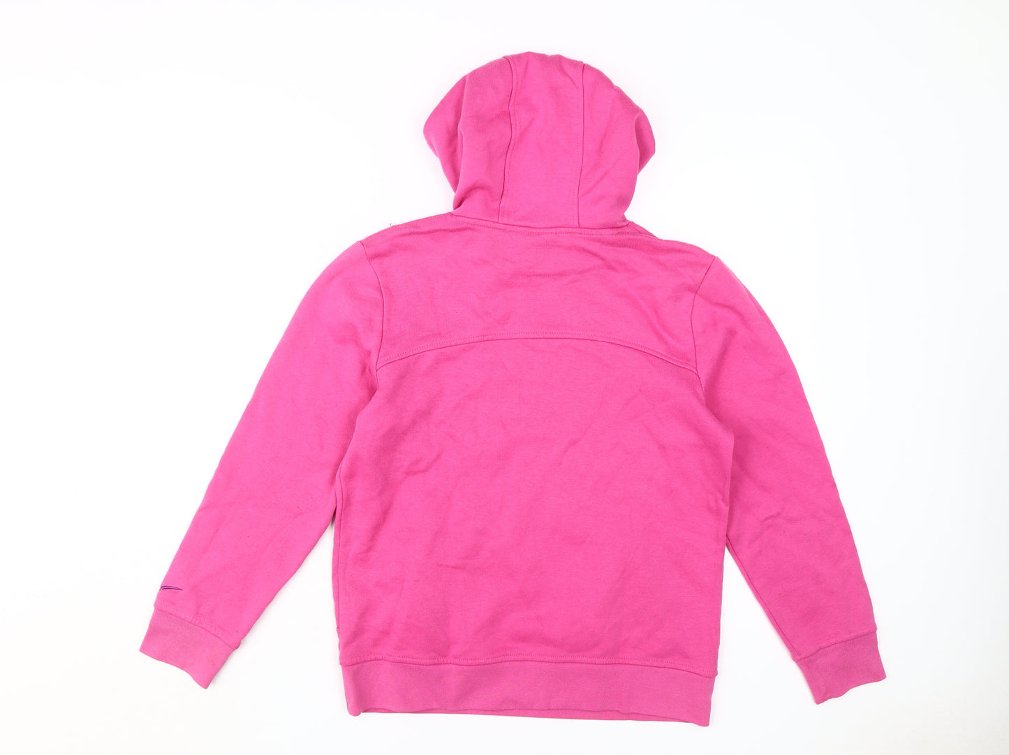 LA Gear Women's Pink Hoodie - Size 10, Pullover Fleece