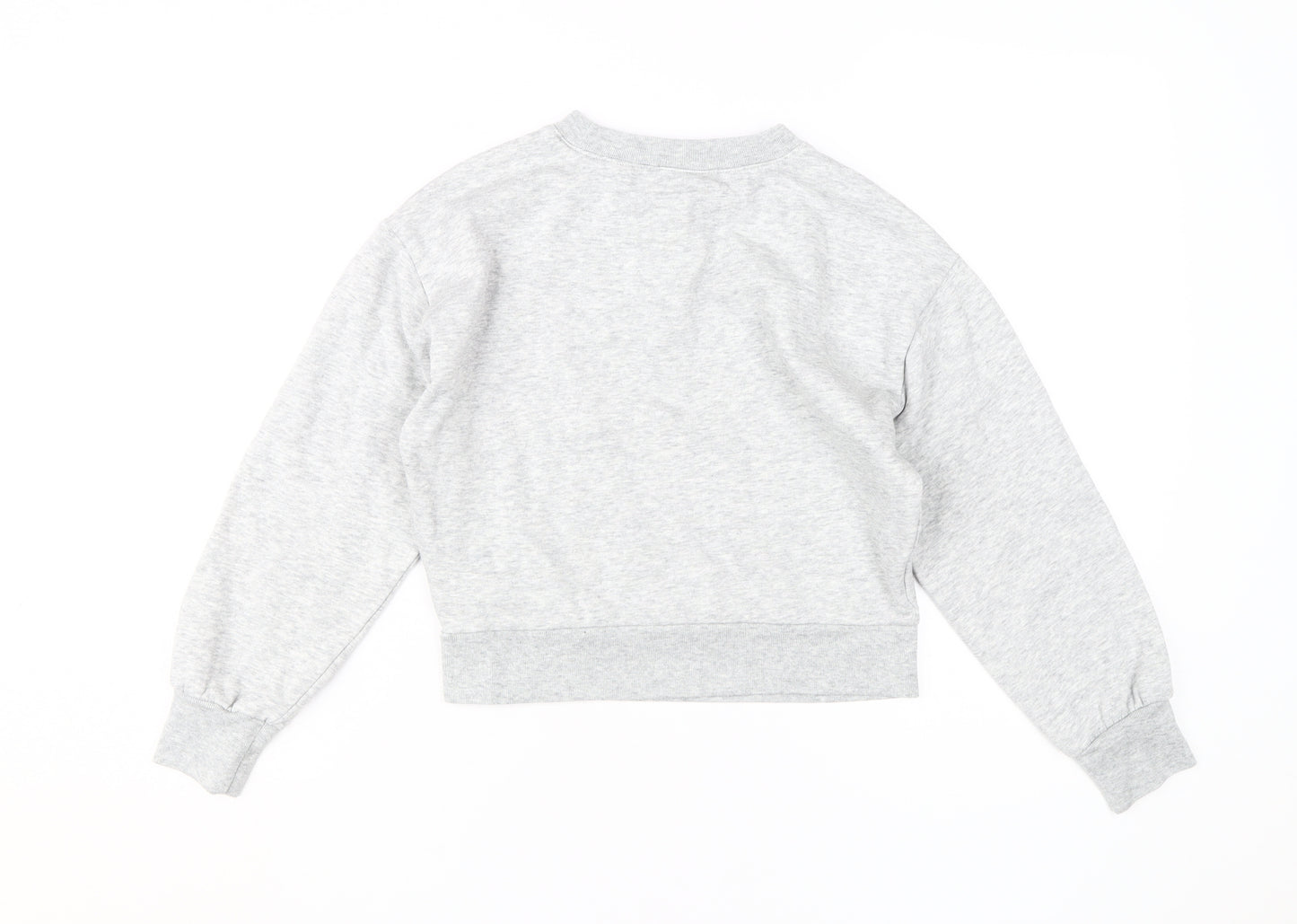 GAP Kids Grey Rainbow Sweatshirt, Girls L, Pullover Style