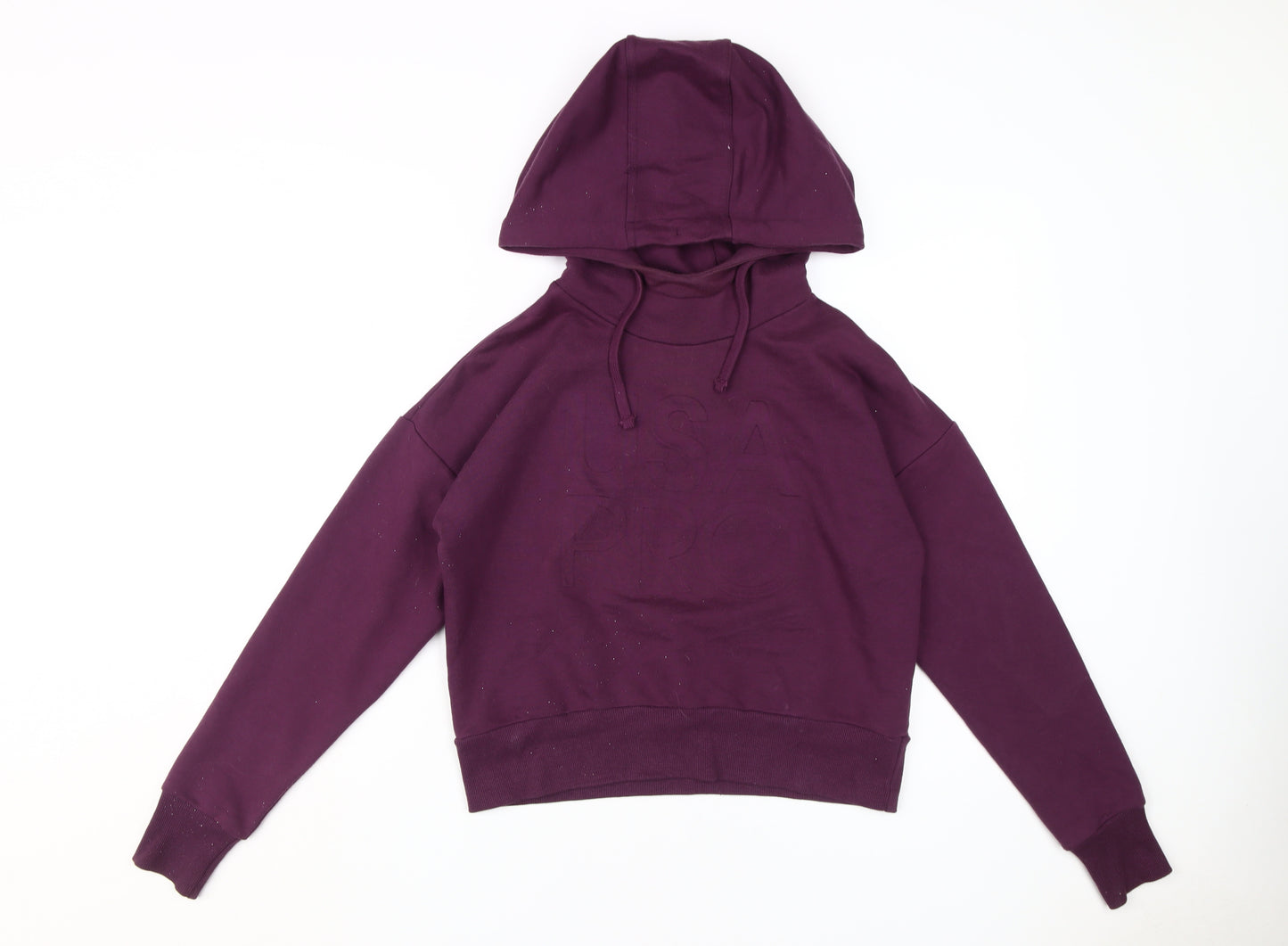 USA Pro Women's Purple Pullover Hoodie, S