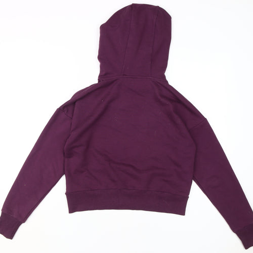 USA Pro Women's Purple Pullover Hoodie, S