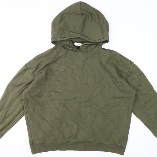 Ninety Percent Men's Green XL Pullover Hoodie