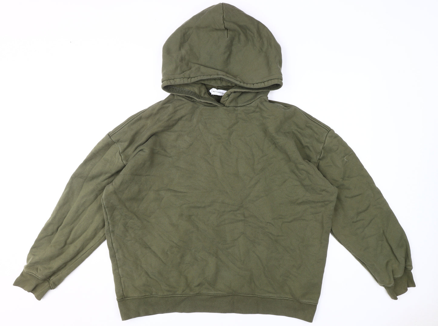 Ninety Percent Men's Green XL Pullover Hoodie