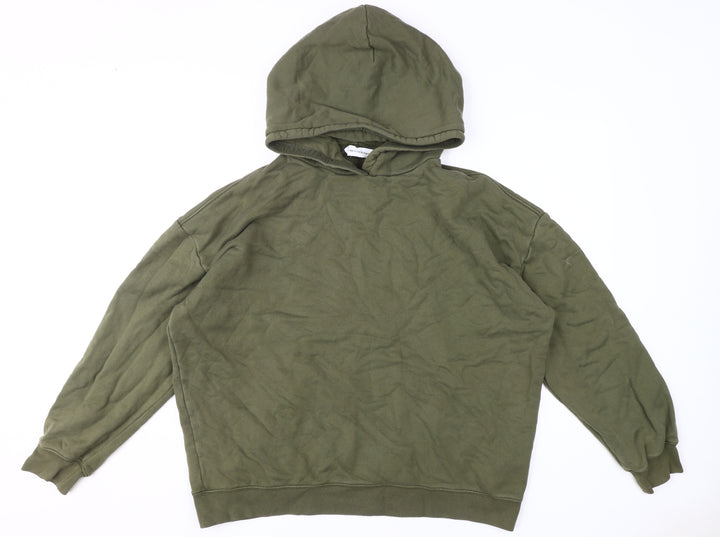Ninety Percent Men's Green XL Pullover Hoodie