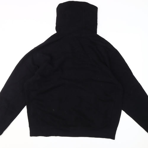 Fila Men's Black XL Pullover Hoodie with Logo